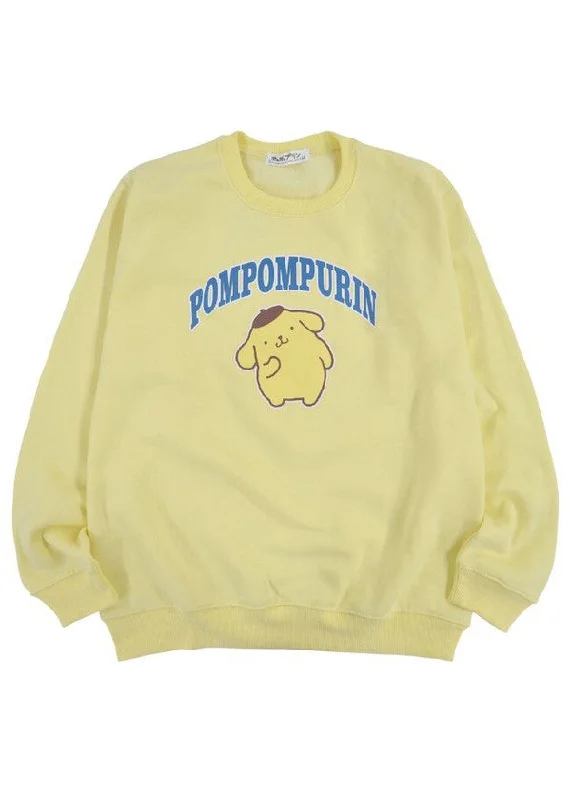 Sanrio Pompompurin Logo Pullover